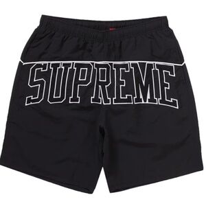 Supreme Arc Water Short - Black Small - Authentic